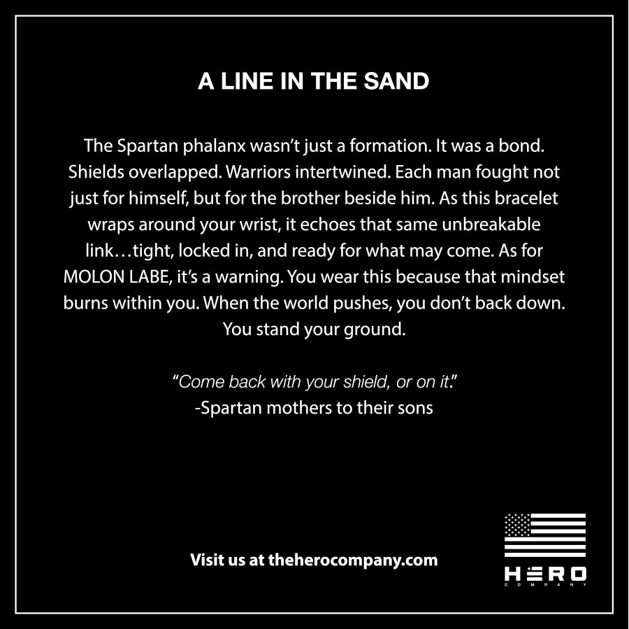 Spartan Phalanx Leather Bracelet: Helps Pair Veterans With A Service Dog Or Shelter Dog