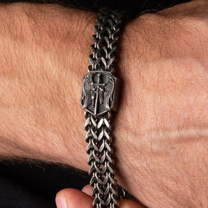 Saint Michael Defend Us Bracelet - Helps Pair Veterans With A Service Dog Or Shelter Dog