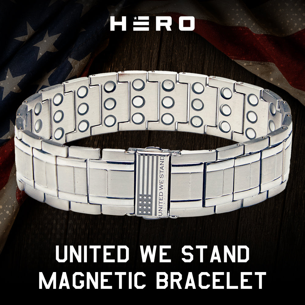 United We Stand Magnetic Bracelet