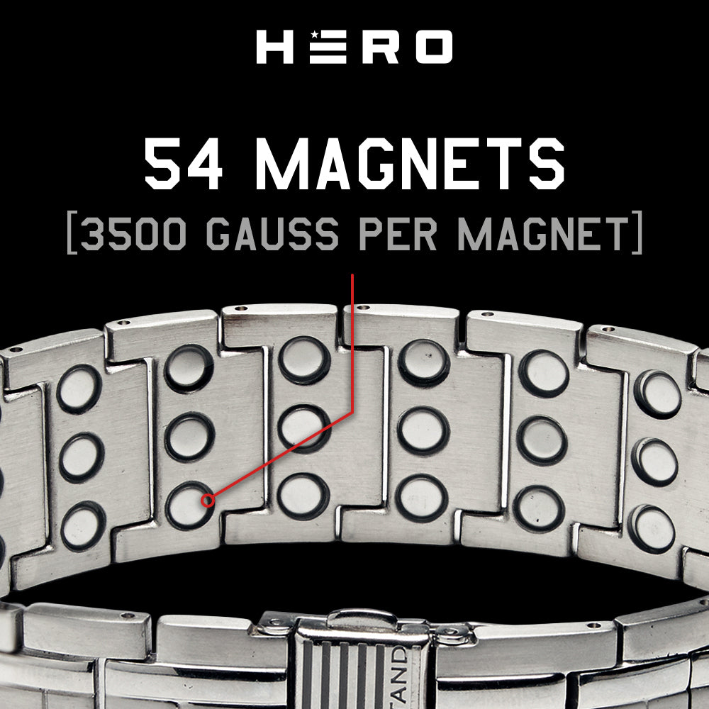 United We Stand Magnetic Bracelet and Ring Set