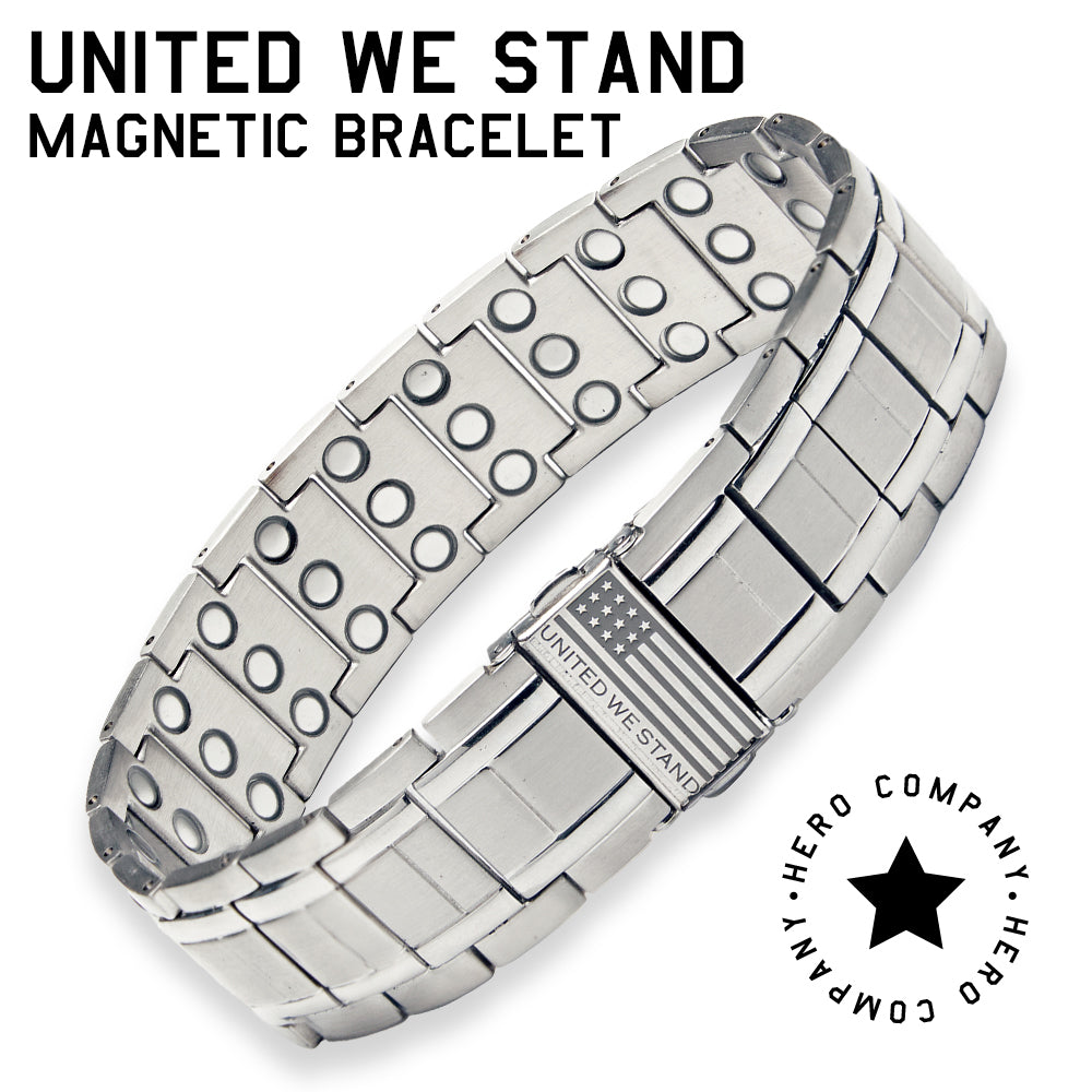 United We Stand Magnetic Bracelet