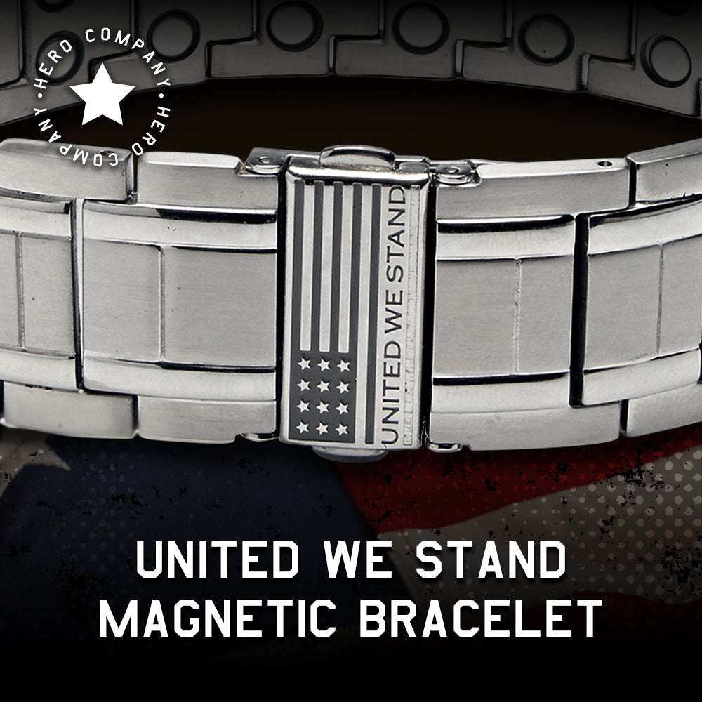 United We Stand Magnetic Bracelet