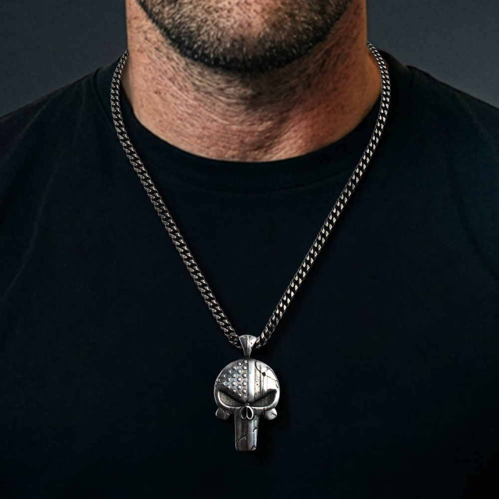Vindicta Vengeance Without Mercy Necklace: Helps Pair Veterans With A Service Dog Or Shelter Dog