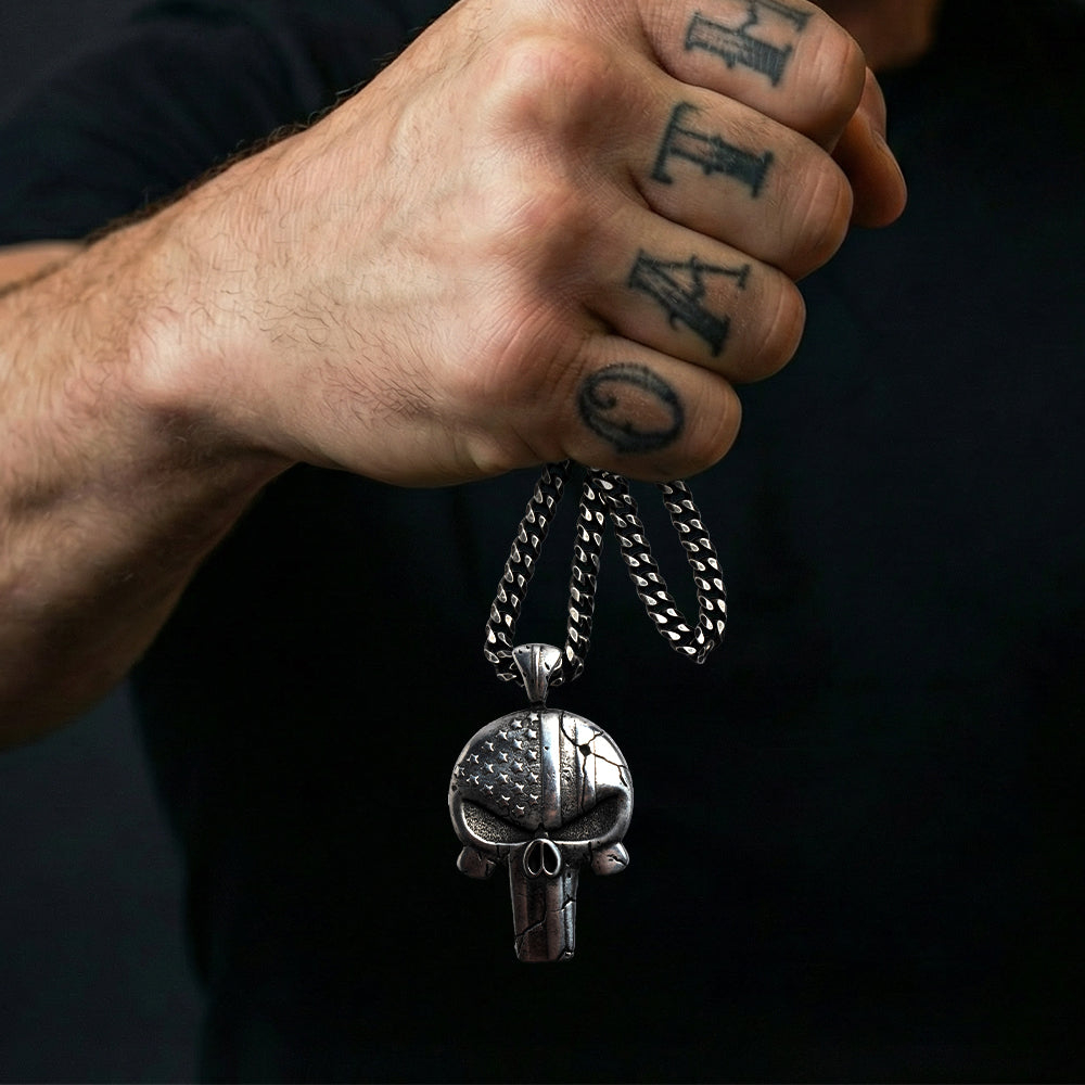 Vindicta Vengeance Without Mercy Necklace: Helps Pair Veterans With A Service Dog Or Shelter Dog