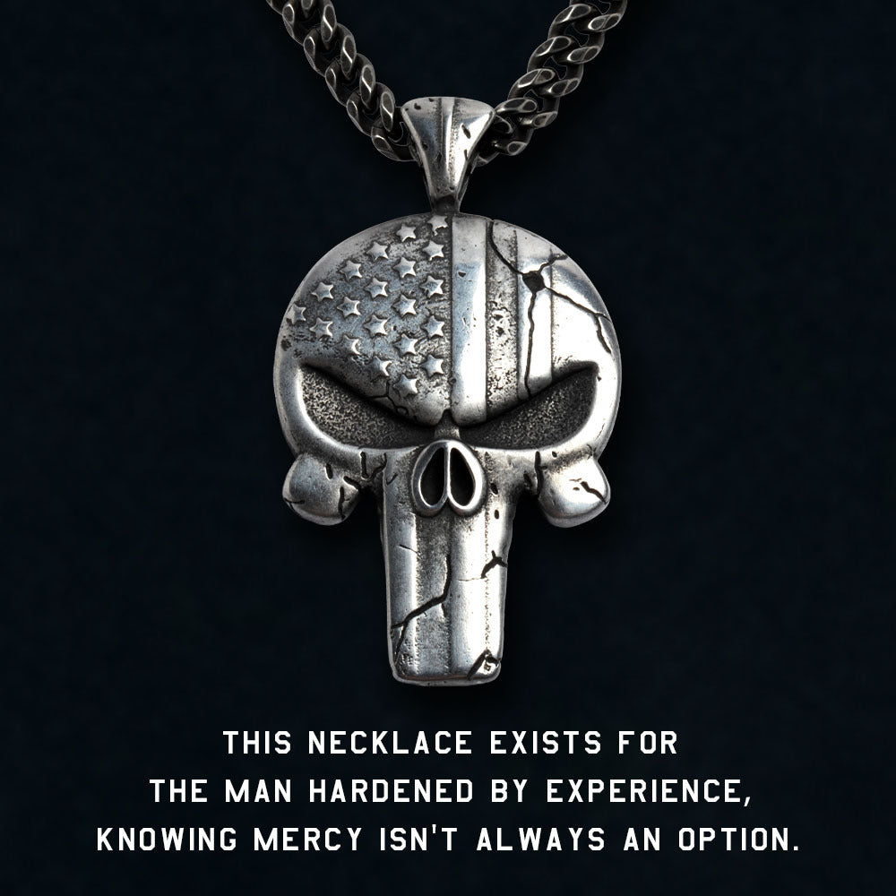 Vindicta Vengeance Without Mercy Necklace: Helps Pair Veterans With A Service Dog Or Shelter Dog