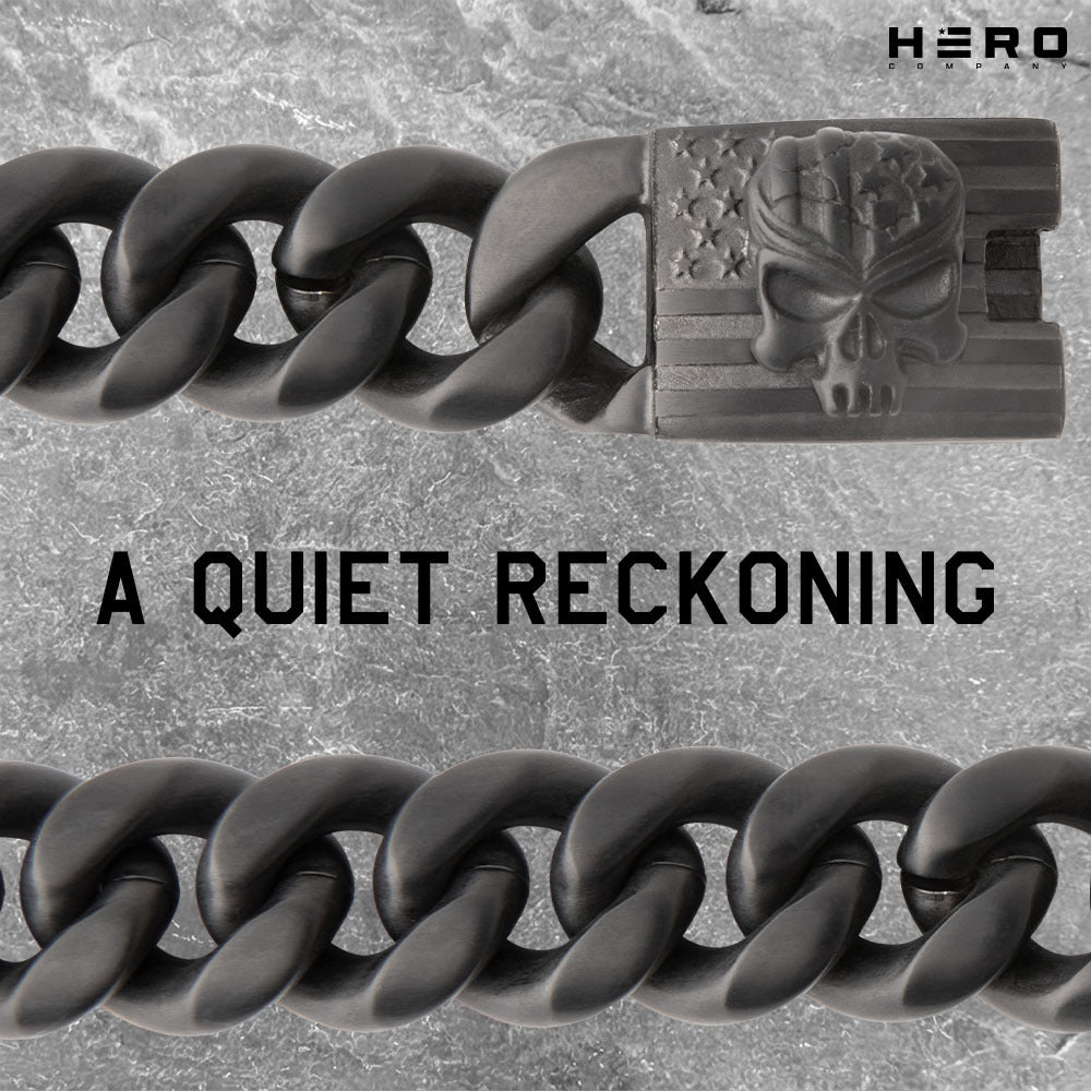 Vindicta Retribution Cuban Link Bracelet : Helps Pair Veterans With A Service Dog or Shelter Dog