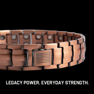 Special Offer! Vitalis Copper Magnetic Bracelet : Helps Pair Veterans With A Service Dog Or Shelter Dog