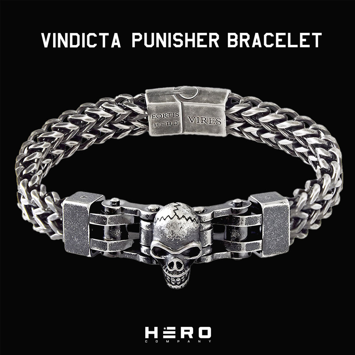 LIMITED EDITION- Vindicta Punisher Bracelet: Helps Pair Veterans With A Service Dog or Shelter Dog