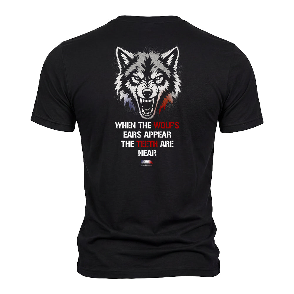 The Wolf Black Tee