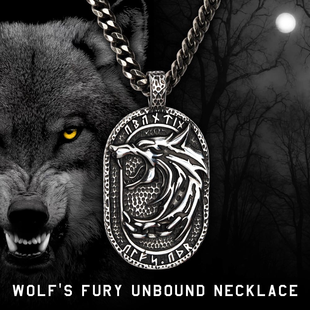 Wolf’s Fury Unbound Necklace