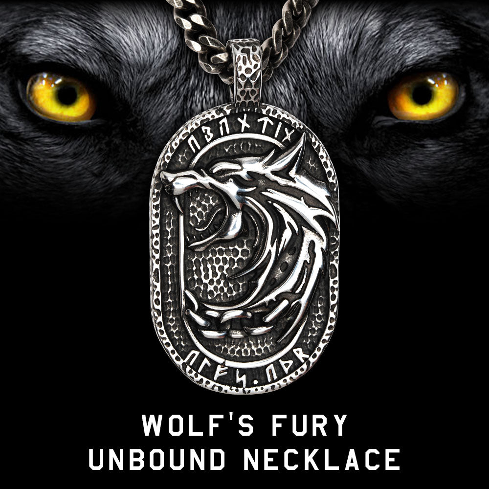 ONLY 200 IN STOCK! Get yours NOW - Wolf’s Fury Unbound Necklace
