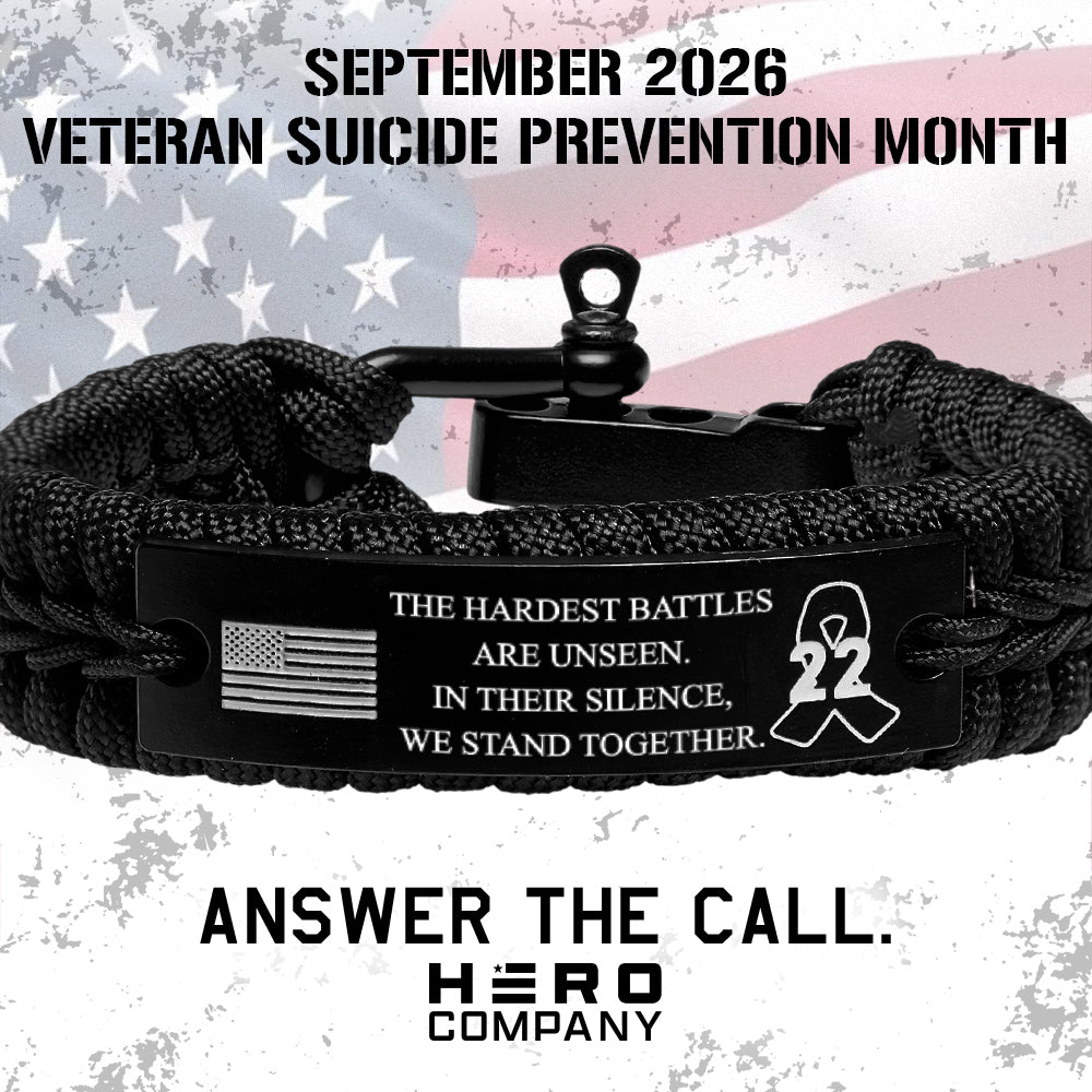 WE STAND UNITED - Veterans Solidarity Paracord Bracelet