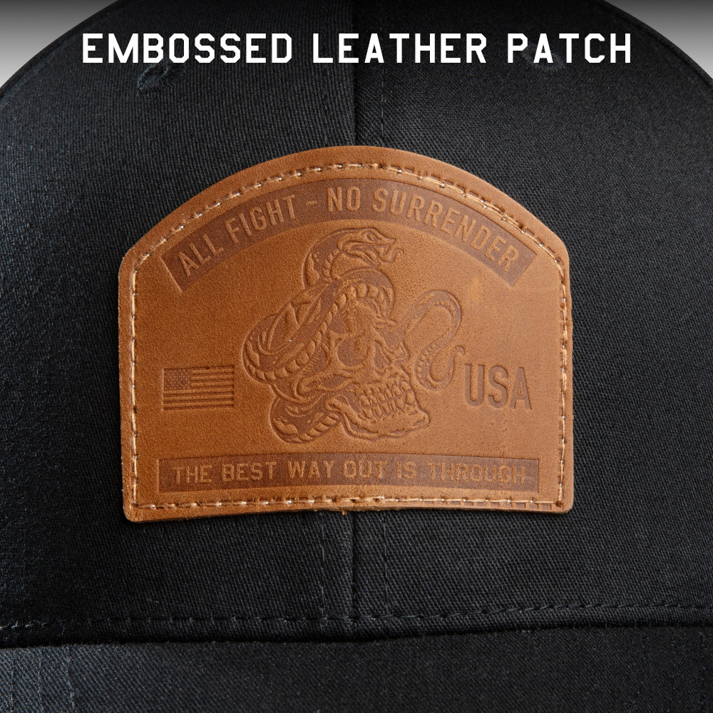 The Hero Company All Fight - No Surrender Beanie - Helps Pair Veterans With A Service Dog or Shelter Dog