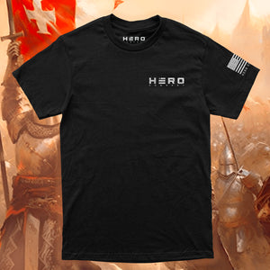 Limited Edition Artist Series- The Knights Templar "Never Retreat, Never Surrender" T-Shirt