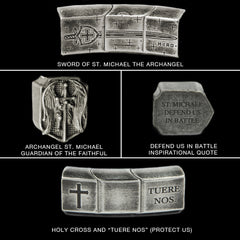 DEAL 33% OFF St. Michael Defend Us Bracelet - Helps Pair Veterans With A Service Dog Or Shelter Dog