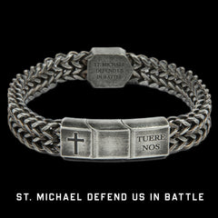 DEAL 33% OFF St. Michael Defend Us Bracelet - Helps Pair Veterans With A Service Dog Or Shelter Dog