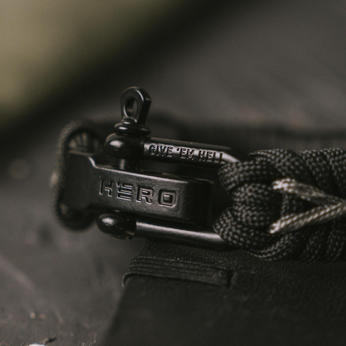 Never Surrender Barbed Wire Paracord Bracelet: Helps Pair Veterans with A Service Dog or Shelter Dog
